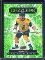Zack Hayes [Green] Hockey Cards 2022 Upper Deck Dazzlers Prices