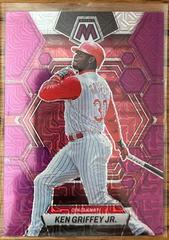 Ken Griffey Jr. [Purple Mojo] #10 Baseball Cards 2023 Panini Chronicles Mosaic Prices