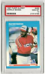 Harold Baines #485 Baseball Cards 1987 Fleer Glossy Prices