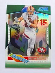 Christian McCaffrey [End Zone] #28 Football Cards 2023 Panini Score The Franchise Prices