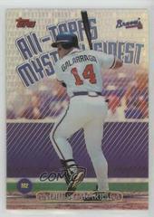 Andres Galarraga [Refractor] #M2 Baseball Cards 1999 Topps All Mystery Finest Prices