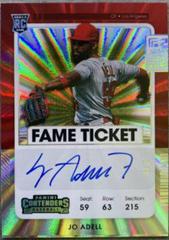Jo Adell [Autograph Fame] #121 Baseball Cards 2021 Panini Contenders Prices