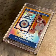 RJ Barrett [Autograph Orange] Basketball Cards 2019 Panini Contenders Optic Prices