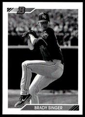 Brady Singer [Black & White] #BHP-42 Baseball Cards 2020 Bowman Heritage Prospects Prices