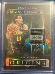 Trae Young #19 Basketball Cards 2023 Panini Origins Memorabilia Prices