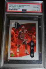 Michael Jordan #84 Basketball Cards 1998 Upper Deck International MJ Stickers Prices