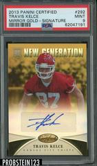Travis Kelce [Mirror Gold] #292 Football Cards 2013 Panini Certified Prices