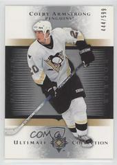 Colby Armstrong #220 Hockey Cards 2005 Ultimate Collection Prices