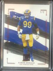 Aaron Donald [Ruby] #57 Football Cards 2021 Panini Impeccable Prices