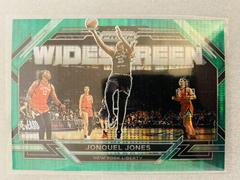 Jonquel Jones [Green Pulsar] #12 Basketball Cards 2023 Panini Prizm WNBA Widescreen Prices