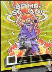 Vince Carter [Yellow Laser] Basketball Cards 2022 Panini Donruss Bomb Squad Prices