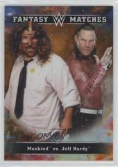 Mankind, Jeff Hardy [Orange] #FM-15 Wrestling Cards 2020 Topps WWE Chrome Fantasy Matches Prices