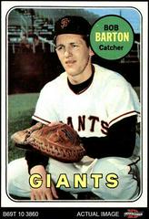 Bob Barton #41 Baseball Cards 1969 Topps Prices