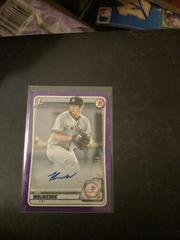 Ken Waldichuk [Purple] Baseball Cards 2020 Bowman Paper Prospect Autographs Prices