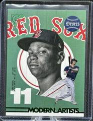 Rafael Devers [Green] Baseball Cards 2022 Topps Gallery Modern Artists Prices