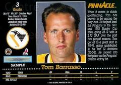 Tom Barrasso Hockey Cards 1993 Pinnacle Prices