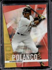 Gregory Polanco [Orange Refractor] #3 Baseball Cards 2017 Topps Finest Prices