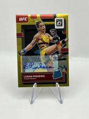 Luana Pinheiro [Signature Gold] #119 Ufc Cards 2023 Panini Donruss Optic UFC Prices
