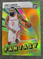 James Harden [Orange] #3 Basketball Cards 2018 Panini Donruss Optic Fantasy Stars Prices