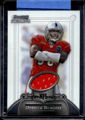 Derrick Burgess [Jersey] Football Cards 2006 Bowman Sterling Prices