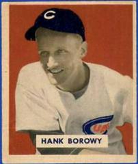 Hank Borowy #134 Baseball Cards 1949 Bowman Prices
