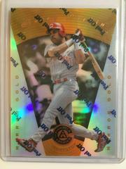 Barry Larkin [Mirror Gold] #25 Baseball Cards 1997 Pinnacle Certified Prices