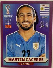 Martin Caceres Soccer Cards 2022 Panini World Cup Qatar Stickers Prices