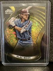 Alec Bohm [Gold] #76 Baseball Cards 2022 Topps Chrome Black Prices