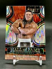 The British Bulldog [Flash Prizm] Wrestling Cards 2022 Panini Select WWE Hall of Fame Selections Prices