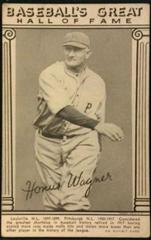 Honus Wagner Baseball Cards 1948 Baseball's Great Hall of Fame Exhibits Prices