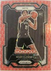 Noah Clowney [Question Mark] #12 Basketball Cards 2023 Panini Prizm Monopoly Prices