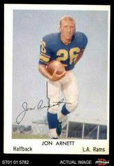Jon Arnett Football Cards 1959 Bell Brand Rams Prices