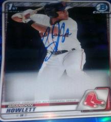 Brandon Howlett #BSPA-BH Baseball Cards 2020 Bowman Sapphire Autographs Prices