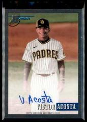 Victor Acosta #93PA-VA Baseball Cards 2021 Bowman Heritage Chrome Prospect Autographs Prices