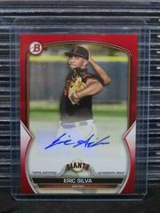 Eric Silva [Red] #PPA-ES Baseball Cards 2023 Bowman Paper Prospect Autographs Prices
