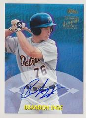 Brandon Inge [Certified Autograph] #TTA4 Baseball Cards 2000 Topps Traded Prices