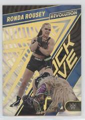 Ronda Rousey [Galactic] #12 Wrestling Cards 2023 Panini Revolution WWE Shock Wave Prices