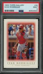 Ivan Rodriguez #40 Baseball Cards 1999 Topps Gallery Prices