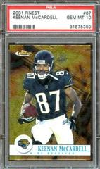 Keenan Mccardell #67 Football Cards 2001 Topps Finest Prices