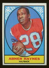Abner Haynes #35 Football Cards 1967 Topps Prices