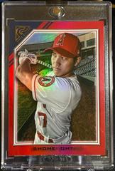Shohei Ohtani [Red] #190 Baseball Cards 2022 Topps Gallery Prices