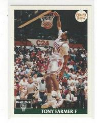 Tony Farmer #17 Basketball Cards 1991 Front Row Prices