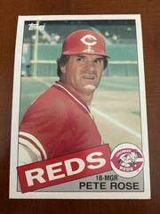 Pete Rose #32 Baseball Cards 1985 Topps Super Prices