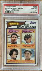 Los Angeles Rams [Team Leaders] Football Cards 1982 Topps Prices
