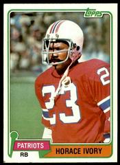 Horace Ivory #372 Football Cards 1981 Topps Prices