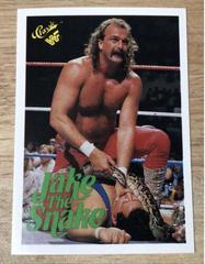 Jake 'The Snake' Roberts Wrestling Cards 1990 Classic WWF Prices