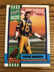 Flipper Anderson Football Cards 1990 Topps Prices
