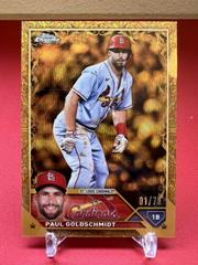 Paul Goldschmidt [Wave Gold] #1 Baseball Cards 2023 Topps Gilded Collection Prices