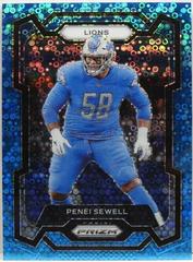 Penei Sewell [Blue] #103 Football Cards 2023 Panini Prizm No Huddle Prices