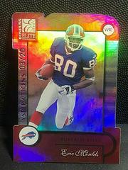 Eric Moulds [Aspirations] Football Cards 2001 Panini Donruss Elite Prices